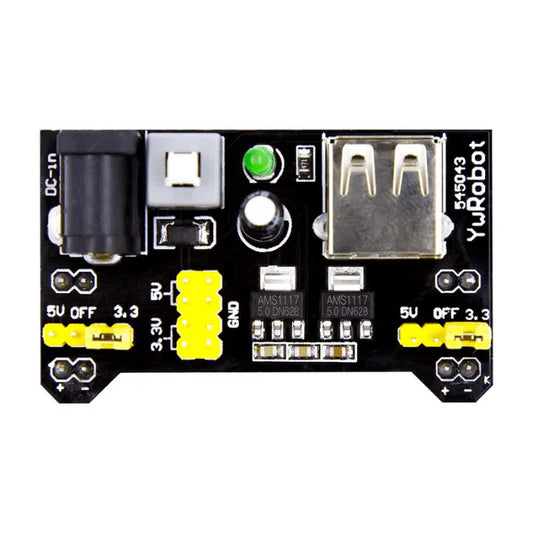 Breadboard Power Supply (3.3V-5V)