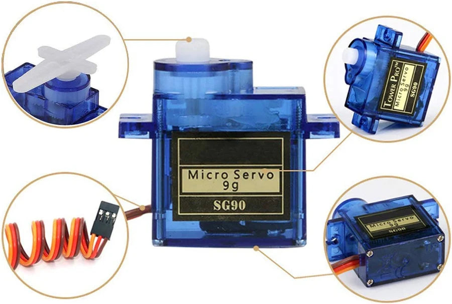TowerPro SG90 Servo Motor (180° Rotation)