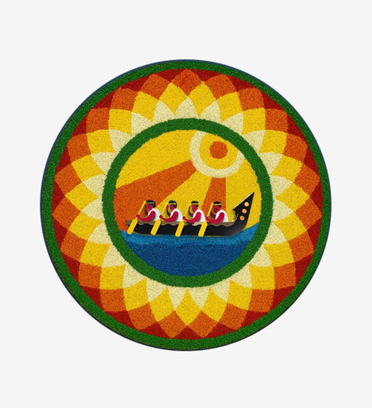 Onam Moving Pookalam