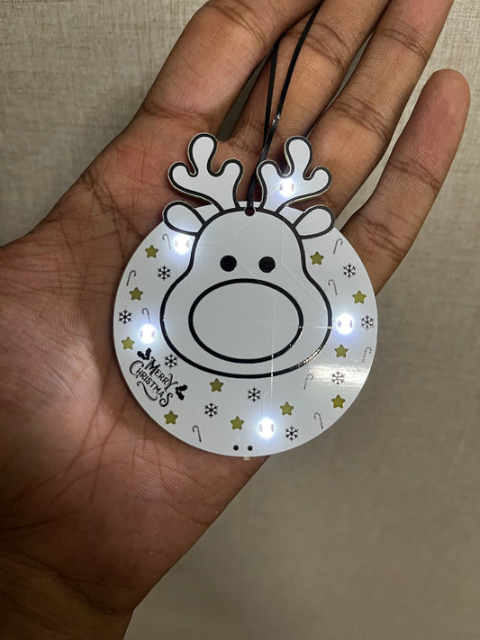 LED PCB Christmas Tree Ornament (Battery Not Included)