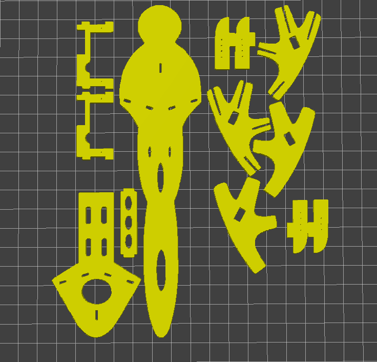 3D Printed Bionic Butterfly Frame