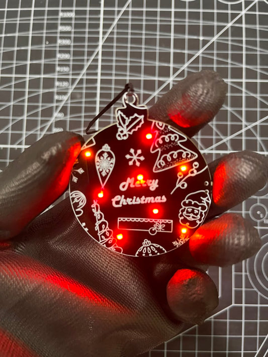 LED Christmas Tree Ornament (Ball)