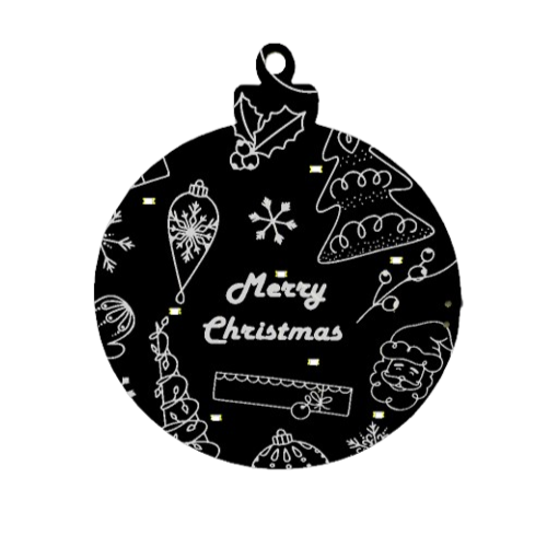 LED PCB Christmas Tree Ornament (Battery Not Included)
